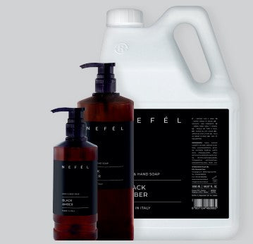 interchem italia interchem italia nefel sapone black amber face hand 480 ml ean 8007134993194