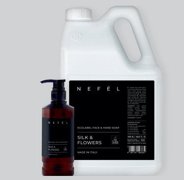 interchem italia interchem italia nefel sapone silk flowers face hand 480 ml ean 8007134993361