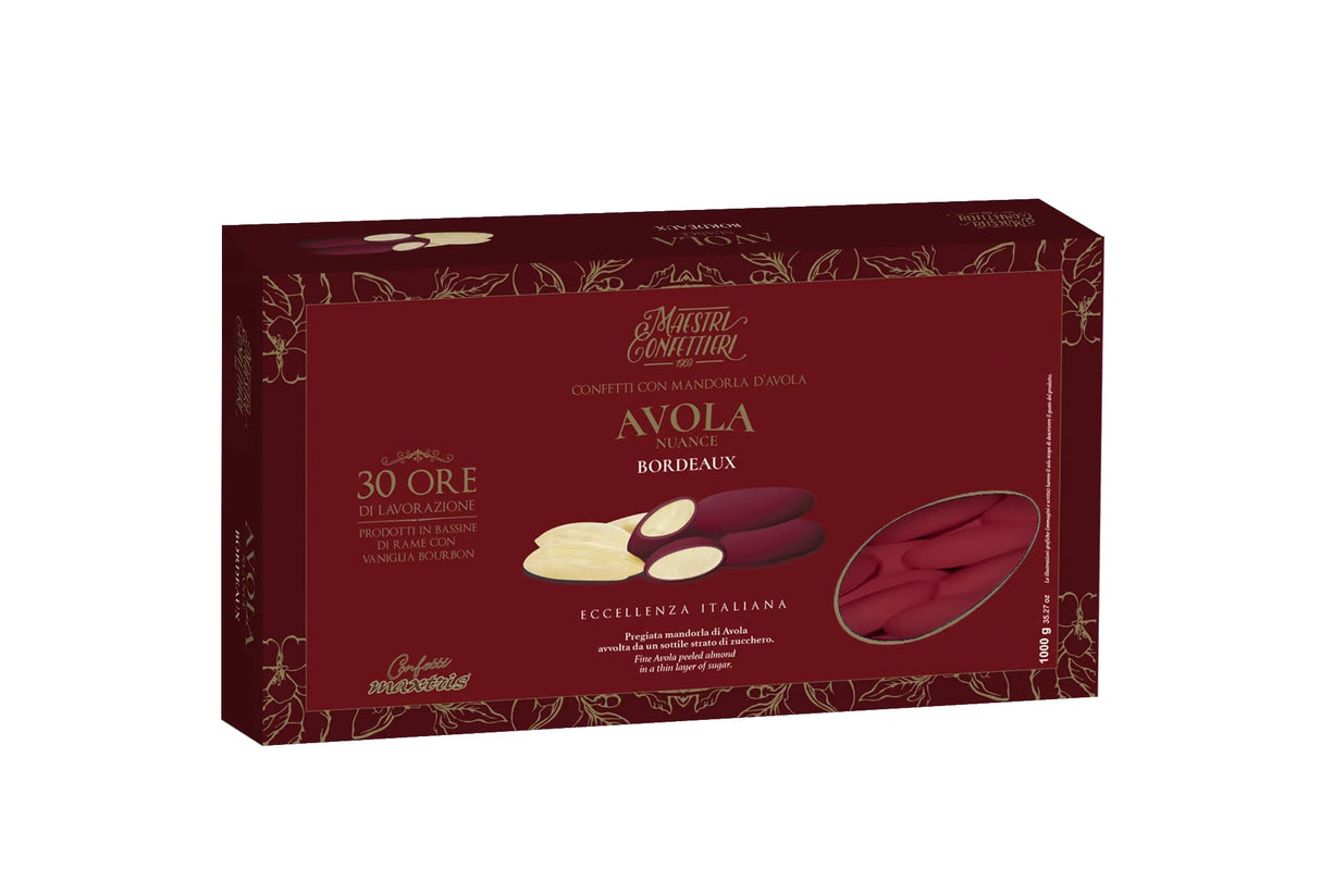 maxtris maxtris confetti avola nuance bordeaux 1 kg ean 8022470875492