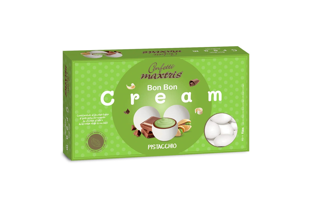 Maxtris Confetti Bon Bon Cream Pistachio 900 Gr