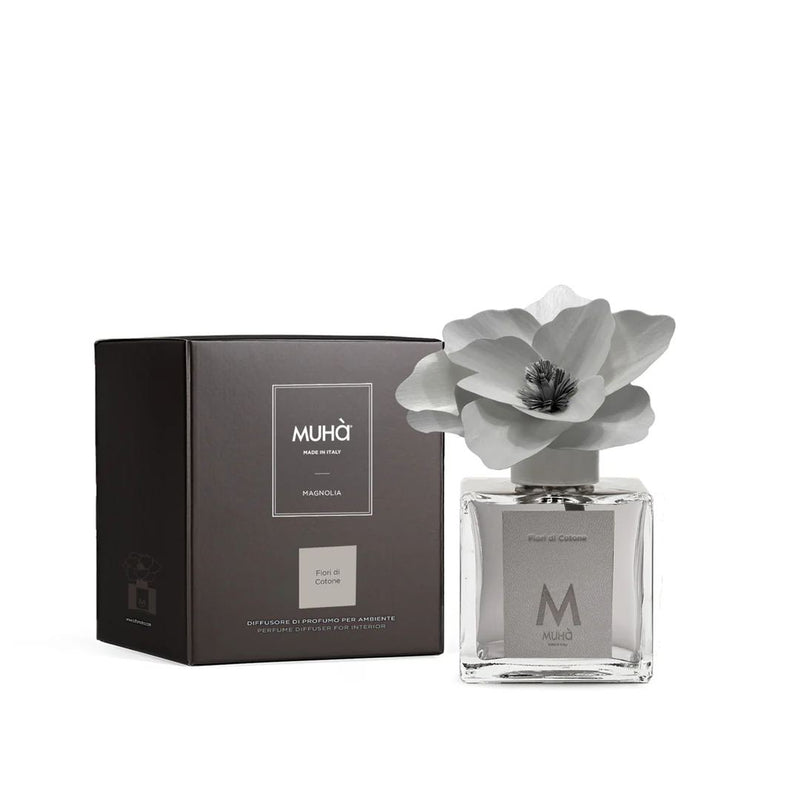 Muhà Diffuser Magnolia Cotton Flowers 100 ml
