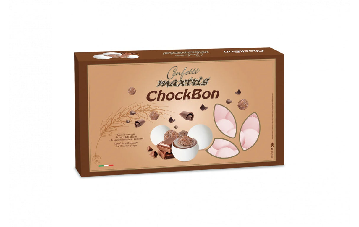 Maxtris Confetti Chock Bon Pink Pink 900 Gr