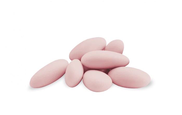 Maxtris Sugared Almonds Dark Chocolate Classic Pink 1 Kg