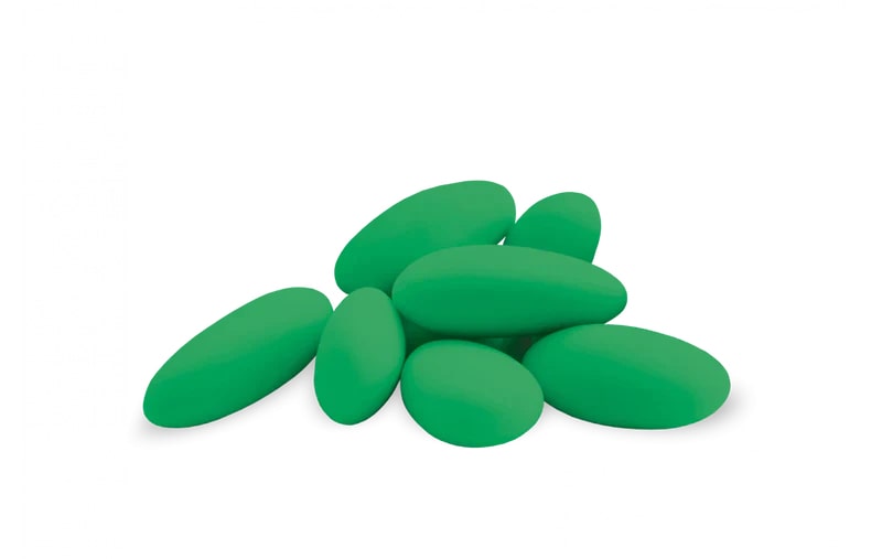Maxtris Sugared Almonds Sugared Almonds Dark Chocolate Classic Green 1 Kg