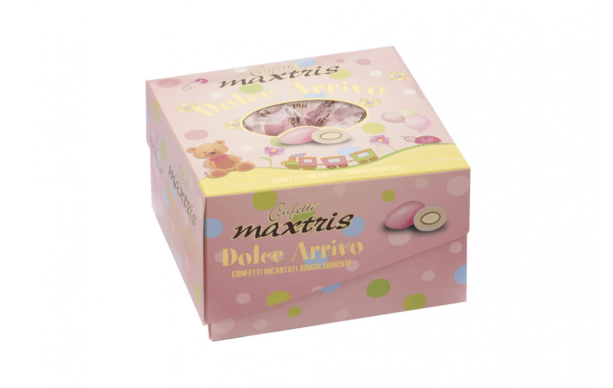 Maxtris Confetti Sweet Arrival Pink 500 Gr