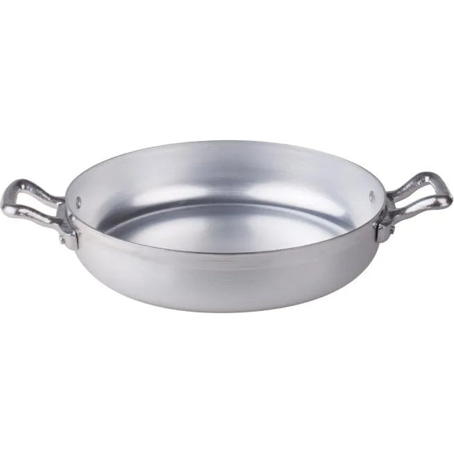 AGNELLI Low Two-Handled Aluminium Casserole D 20 Cm