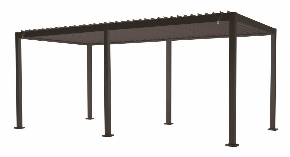 The Arcolaio Pergola Vulcano 3 x 6 Cm Anthracite