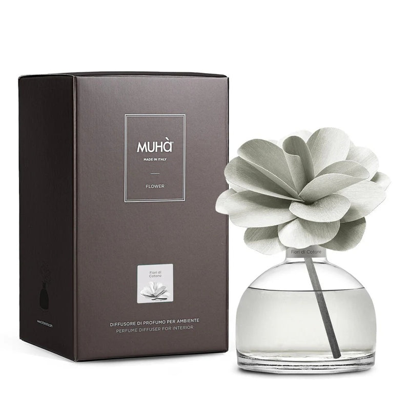 Muhà Flower Scent Diffuser Camellia 200ml Cotton Flowers