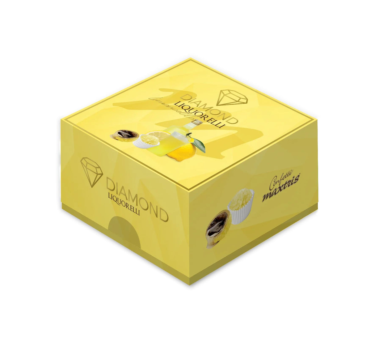 maxtris maxtris diamond liquorelli limoncello con cioccolato bianco 500 gr ean 8022470876352