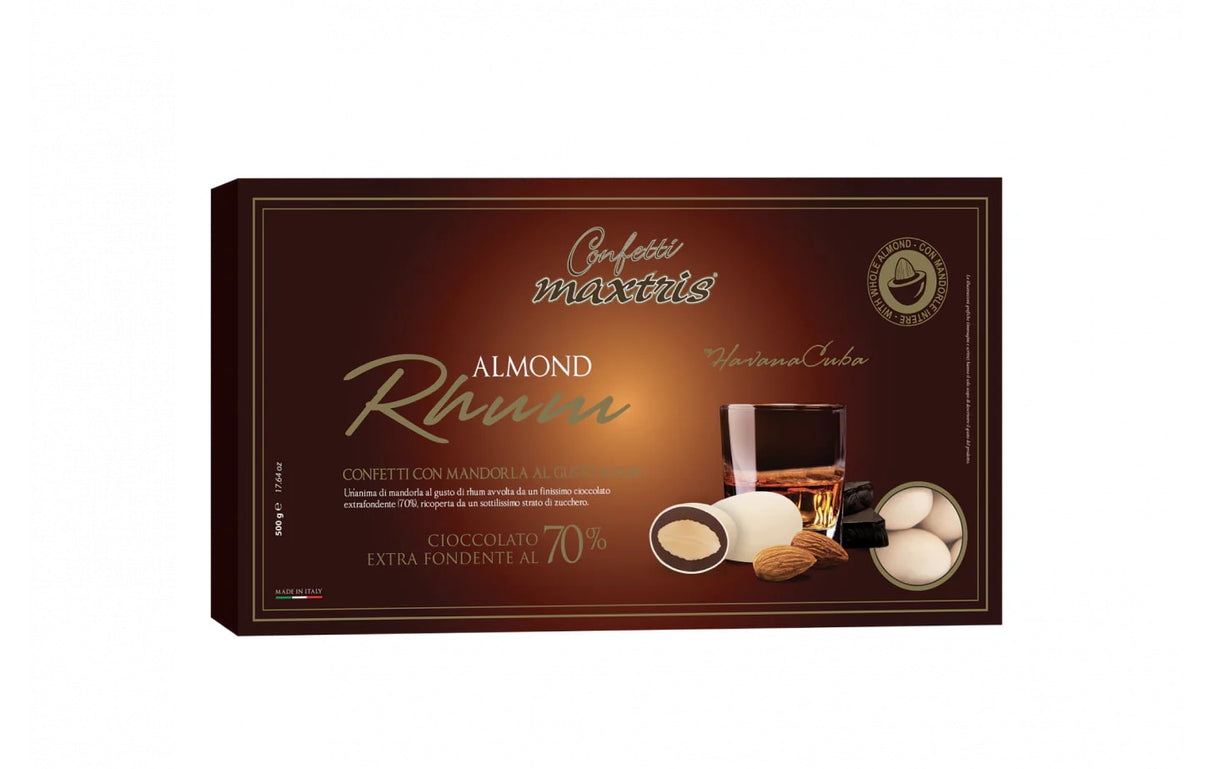 Maxtris Confetti Almond Rhum 500 Gr Cuban Corner