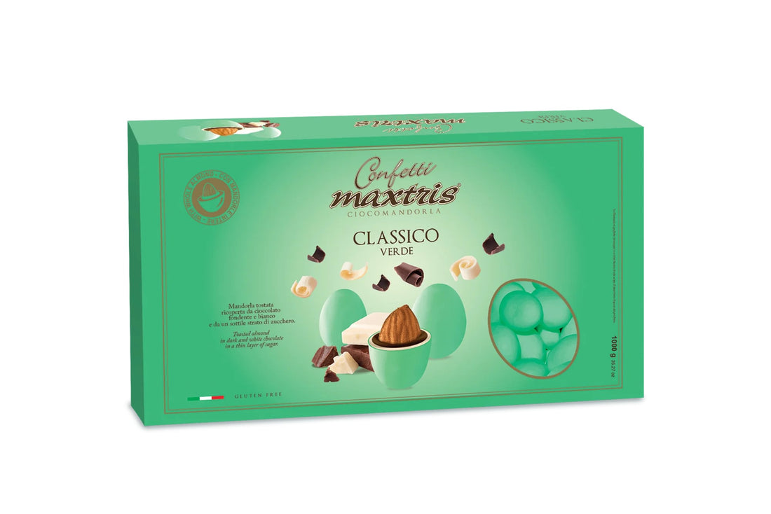 Maxtris Sugared Almonds Classic Green 1 Kg