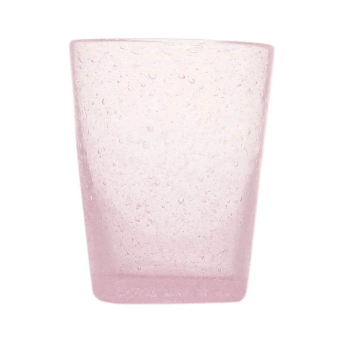 Zani Serafino Pink Glass Water Goblet