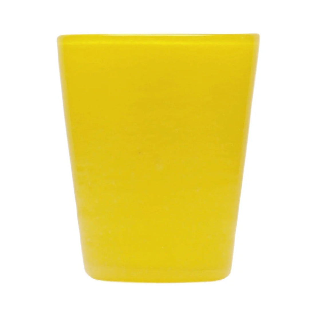 Zani Serafino Memento Tumbler Yellow Solid 30cl Glass Water Glass