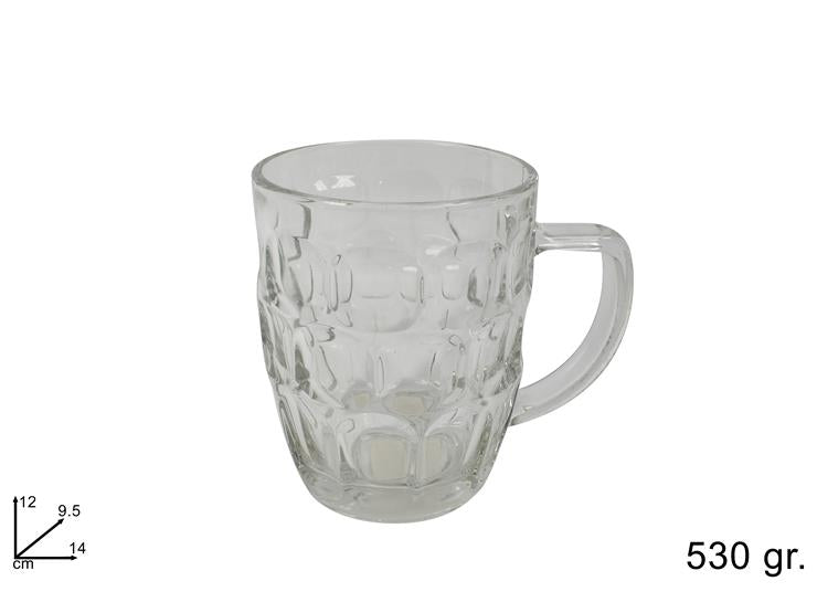 DUE ESSE DISTRIBUZIONI Beer Glass 500 Gr