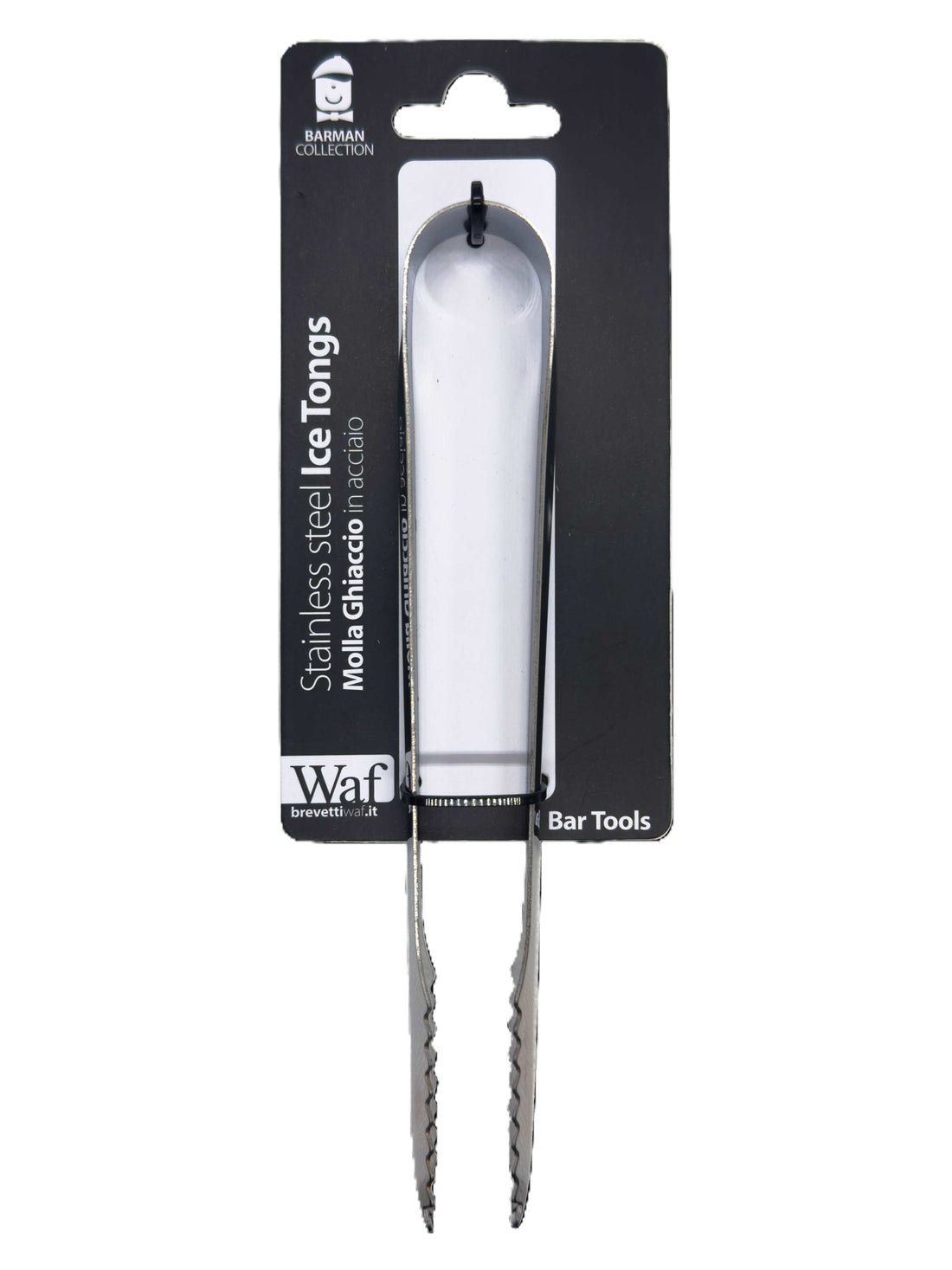 Brevetti WAF Stainless Steel Ice Tongs