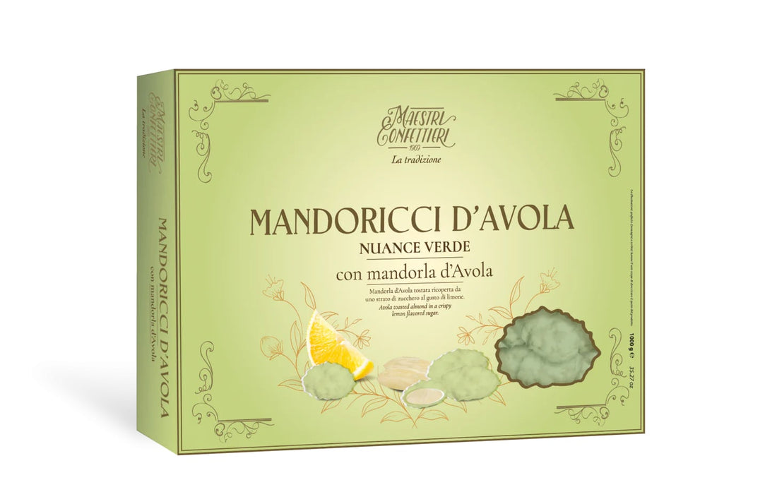 Maxtris Sugared Almonds Mandoricci D'Avola Green Nuance 1 Kg