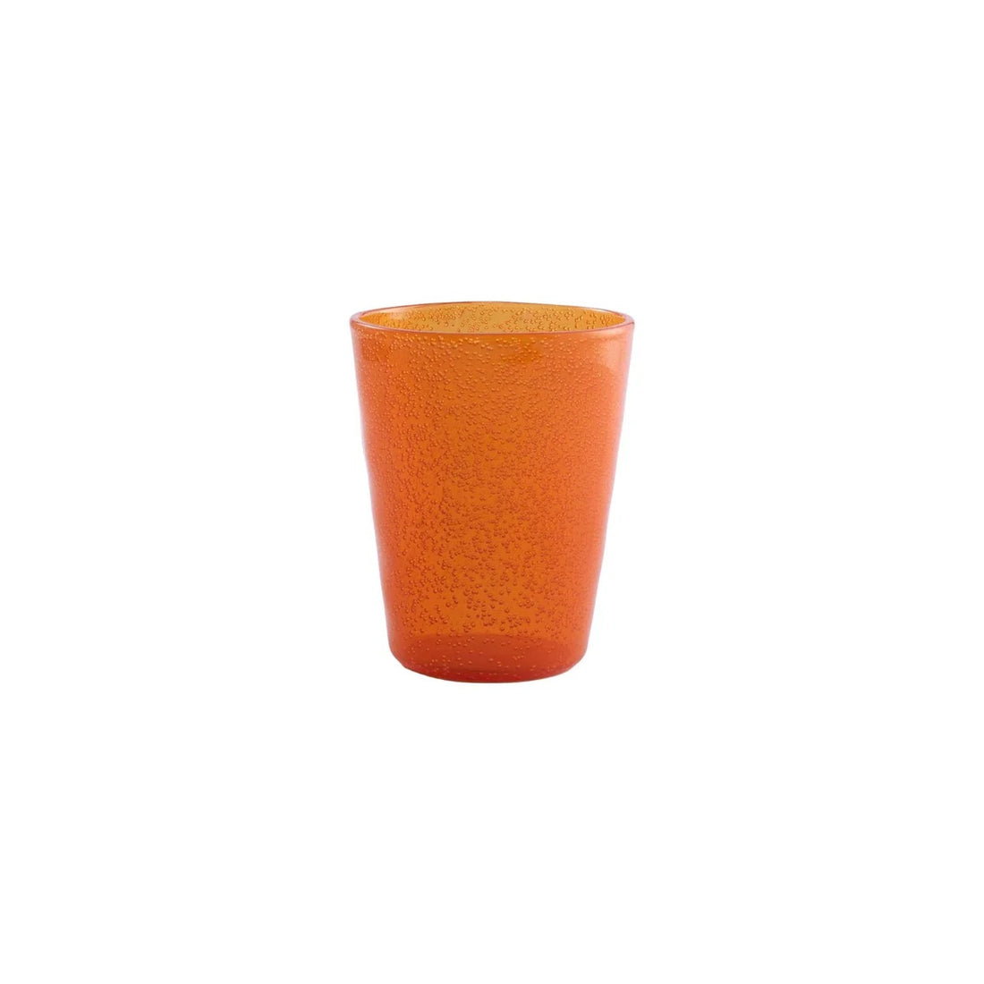 Zani Serafino Synth Water Glass in Orange Methacrylate