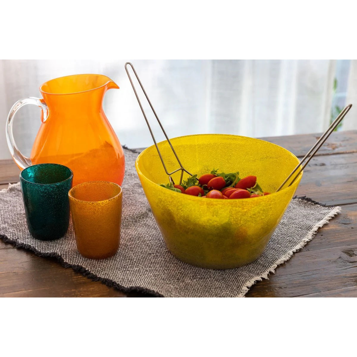 Zani Serafino Caraffa Synth Pitcher Orange in MS Acrylic