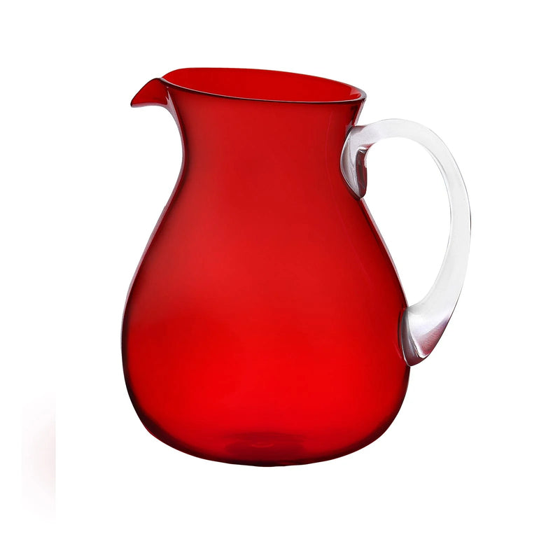 Zani Serafino Caraffa Synth Pitcher Jug in Red Methacrylate