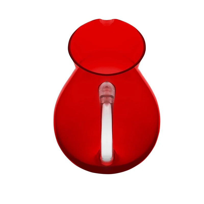 Zani Serafino Caraffa Synth Pitcher Jug in Red Methacrylate