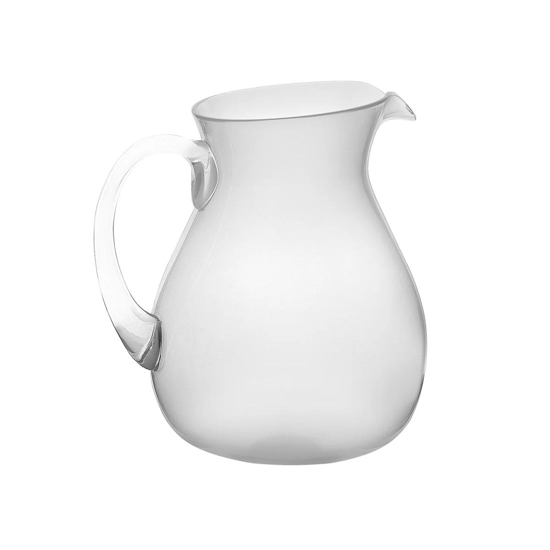 Zani Serafino Caraffa Synth Pitcher Jug in MS Methacrylate White
