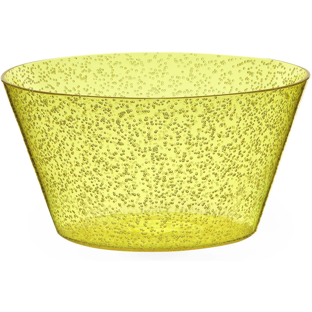 Zani Serafino Insalatiera Memento Synth Bowl Colore Giallo Trasparente