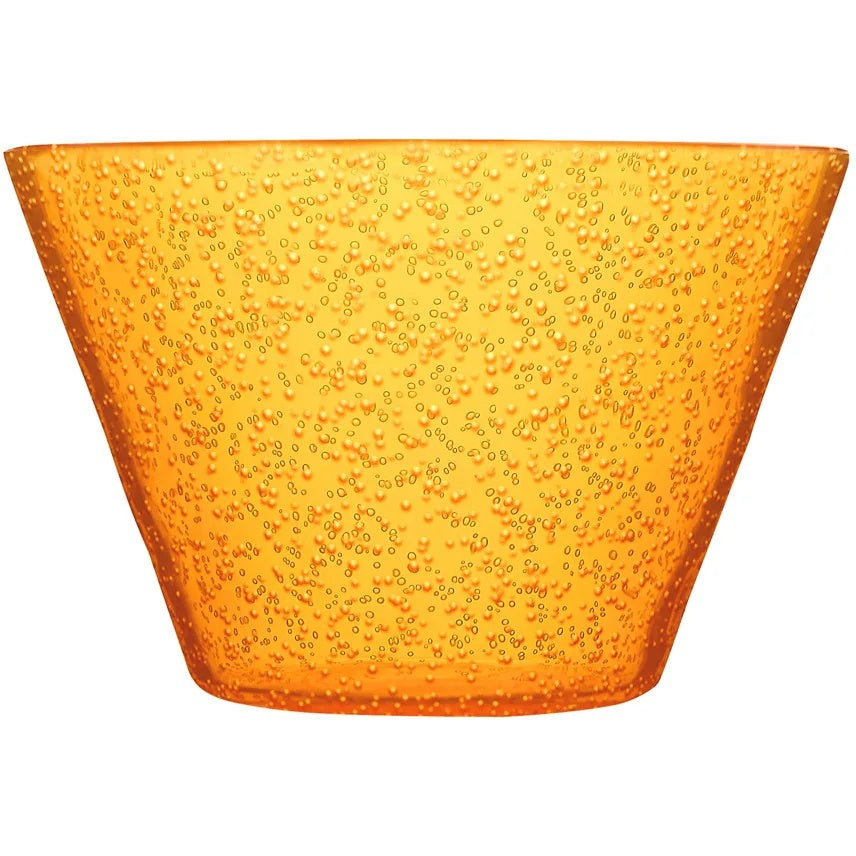 Zani Serafino Small Bowl Memento Synth in Methacrylate D 11.50 Cm Mandarin Color