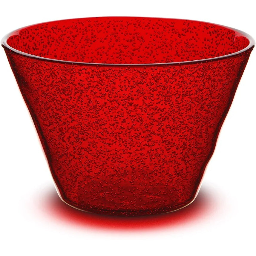 Zani Serafino Small Bowl Memento Synth in Metacrilato D 11,50 Cm Colore Rossa