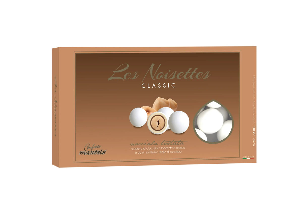 Maxtris Confetti Cioconocciola Les Noisette Classic White 1 Kg