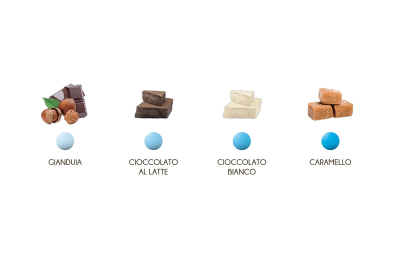 Maxtris Sugared Almonds Cioconocciola Les Noisette Shaded Blue 1 Kg