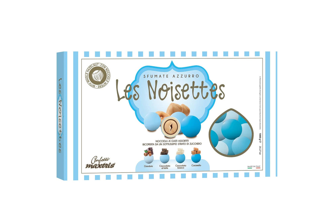 Maxtris Sugared Almonds Cioconocciola Les Noisette Shaded Blue 1 Kg