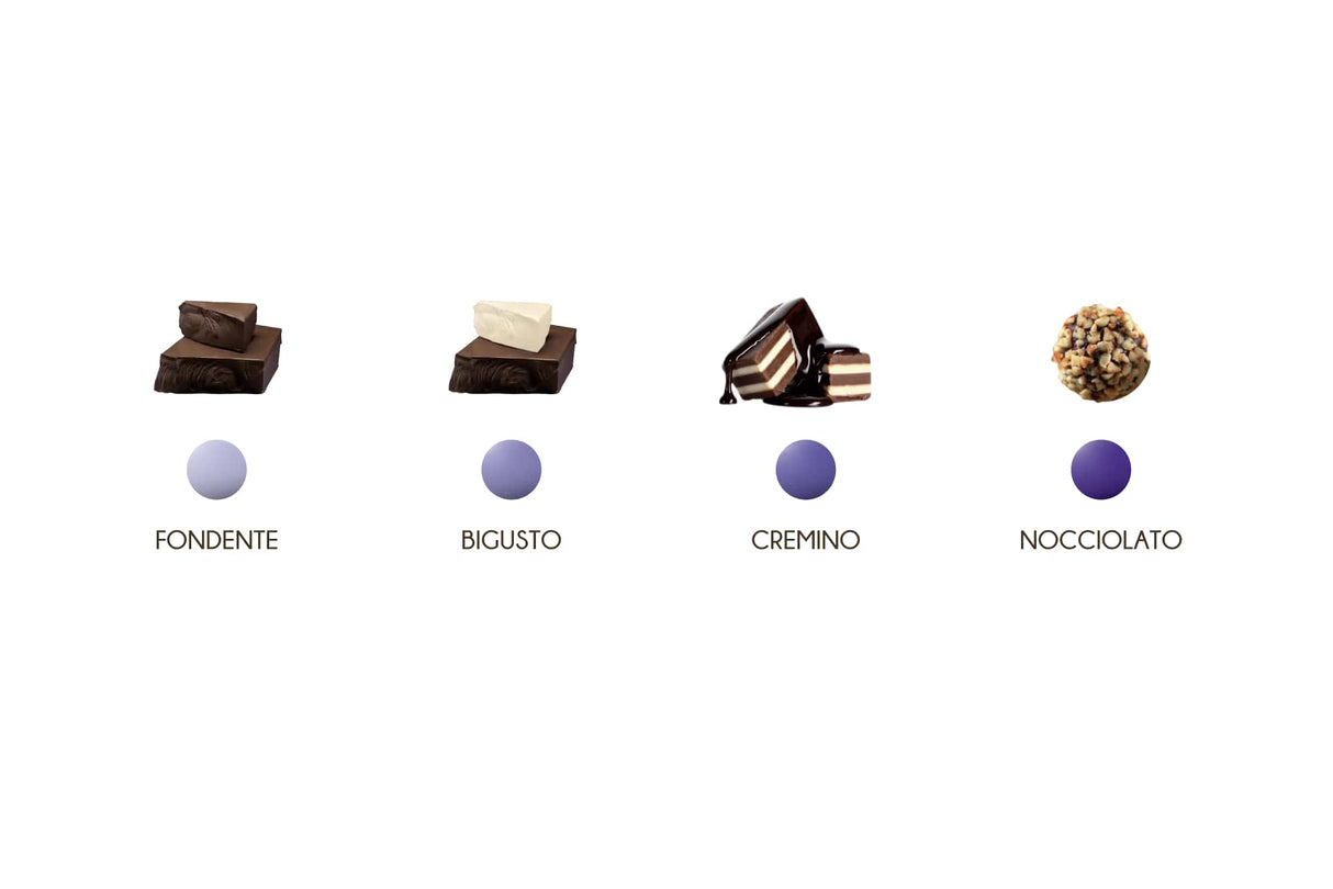 Maxtris Confetti Cioconocciola Les Noisette Shaded Lilac 1 Kg