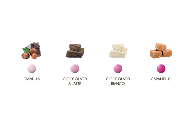 Maxtris Sugared Almonds Cioconocciola Les Noisette Shaded Pink 1 Kg