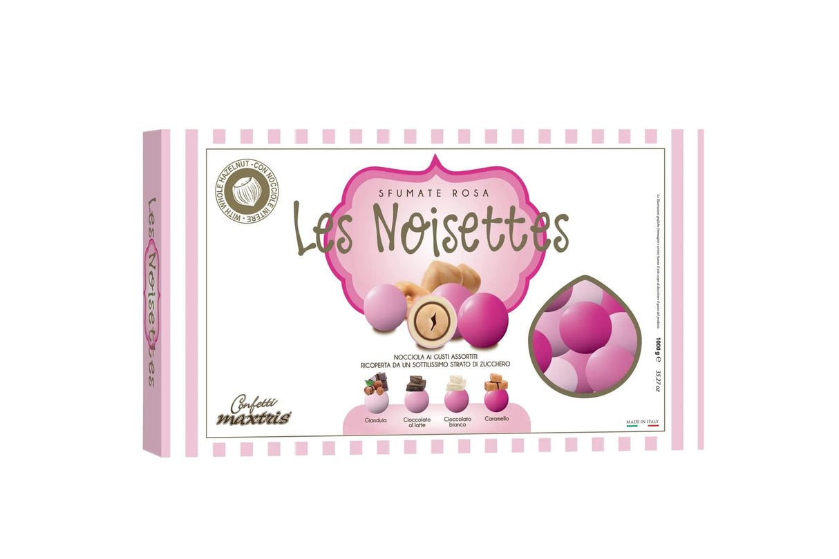 Maxtris Confetti Cioconocciola Les Noisette Shaded Pink 1 Kg