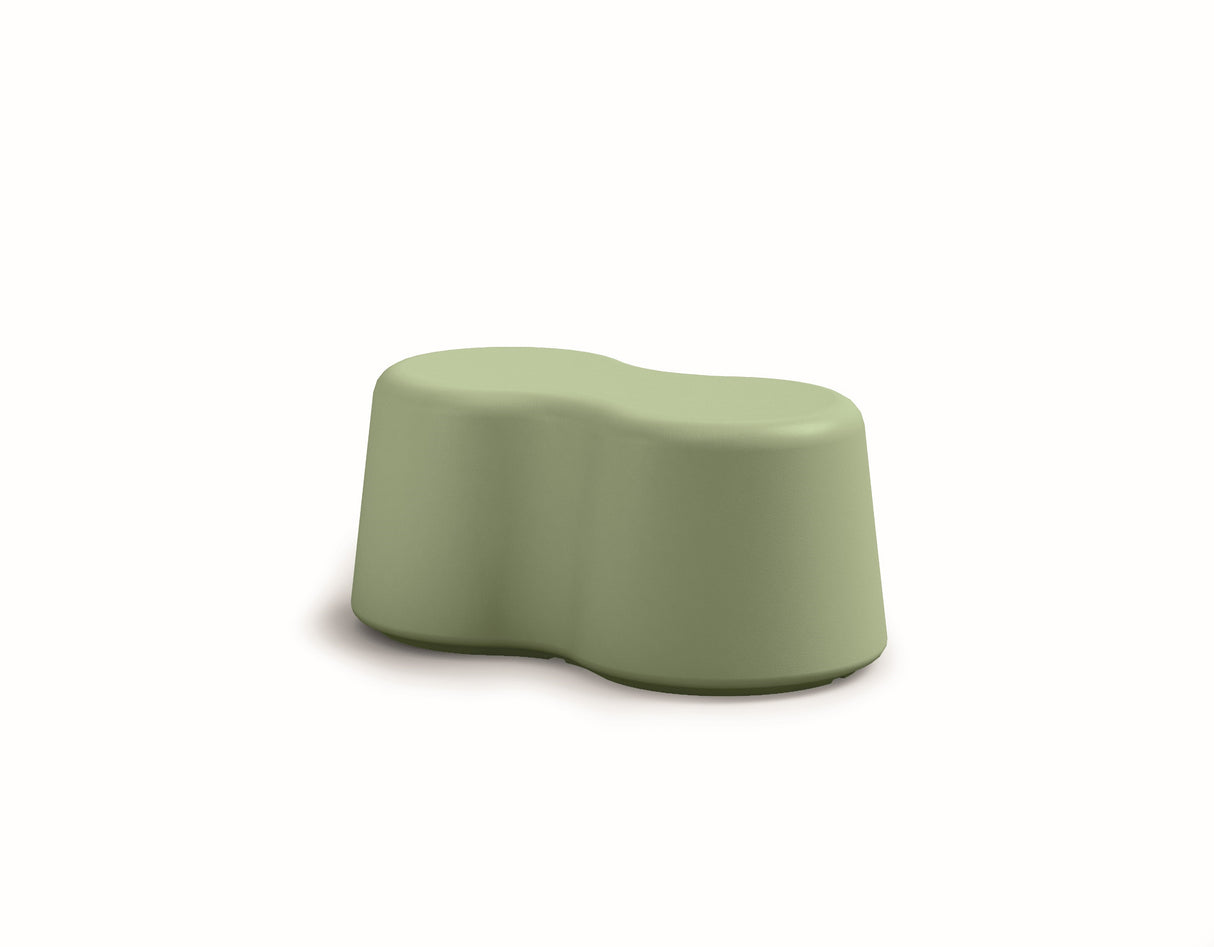 Veca Spa Peanuts Bench 2 Seats 99 x 55 x 45 Cm Jade Color
