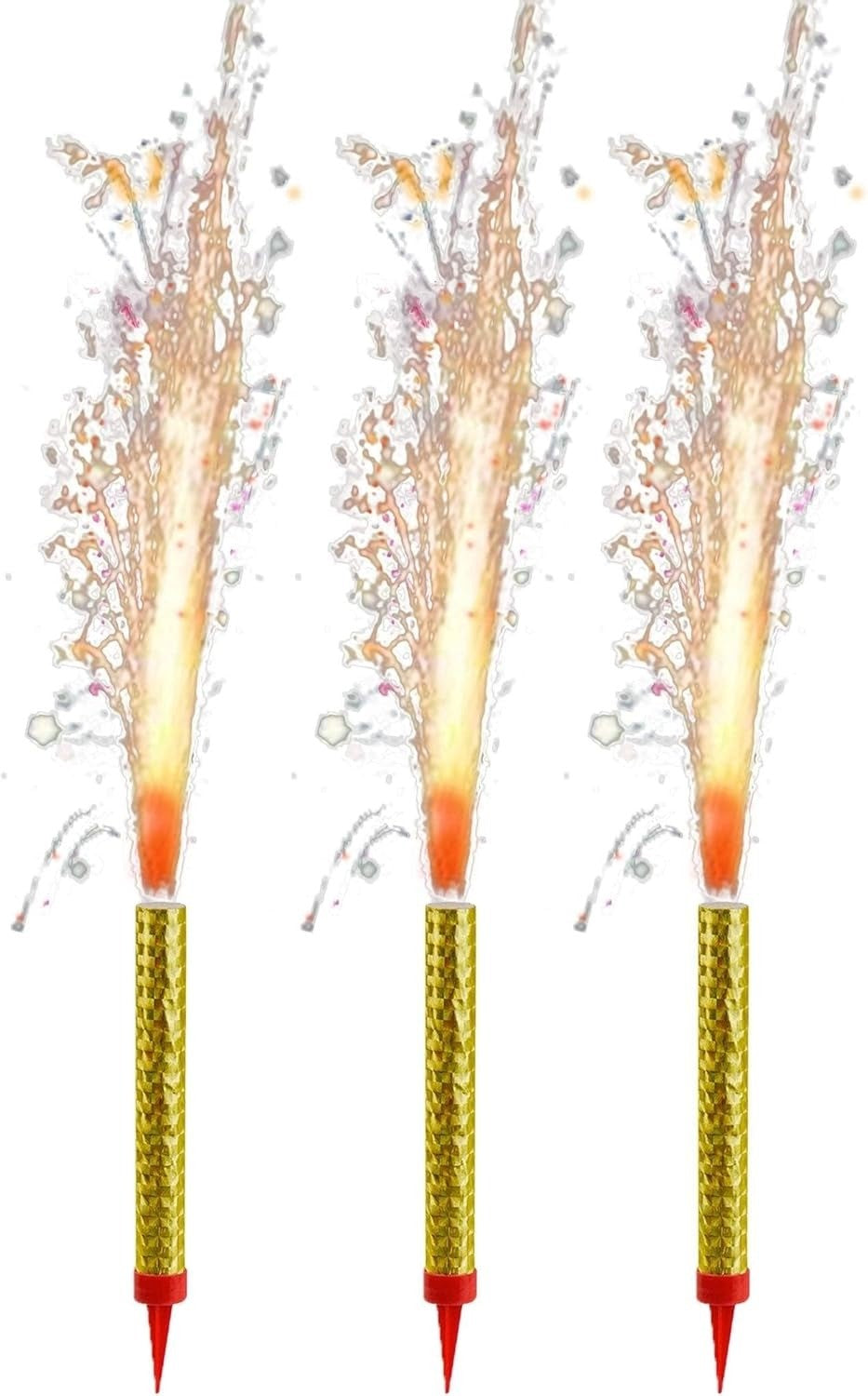 The Arollaio Magic Flambe Fountain Candles 3 Pcs