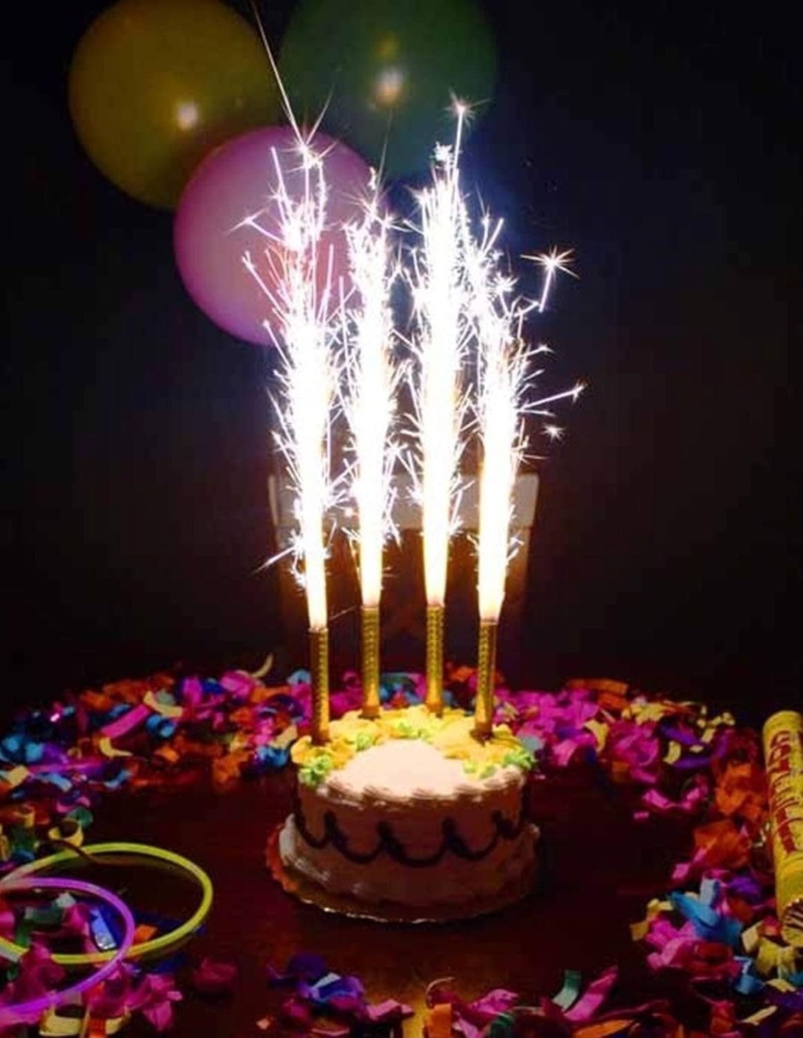 The Arollaio Magic Flambe Fountain Candles 3 Pcs