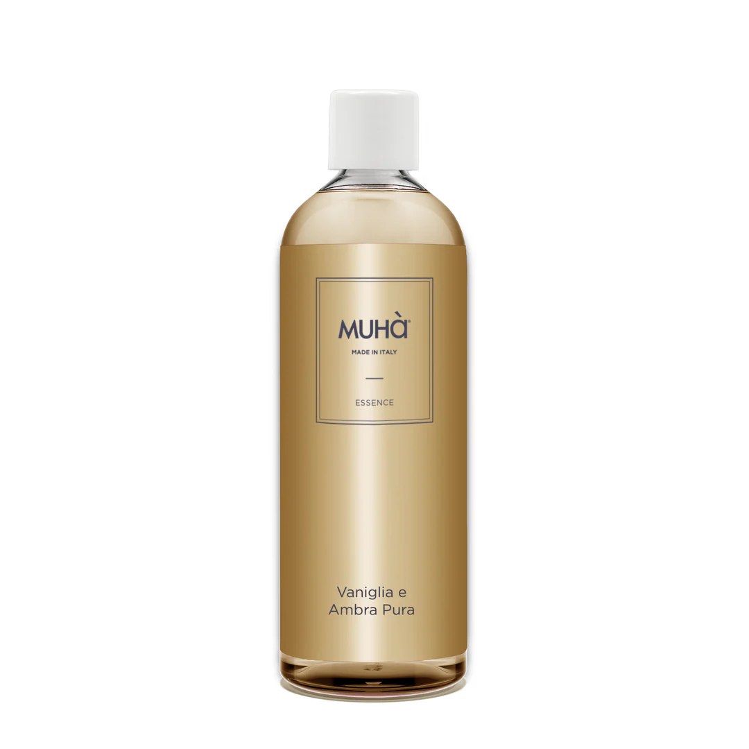 Muhà Recharge Essence Refill Perfumer Pure Vanilla and Amber 500 ml