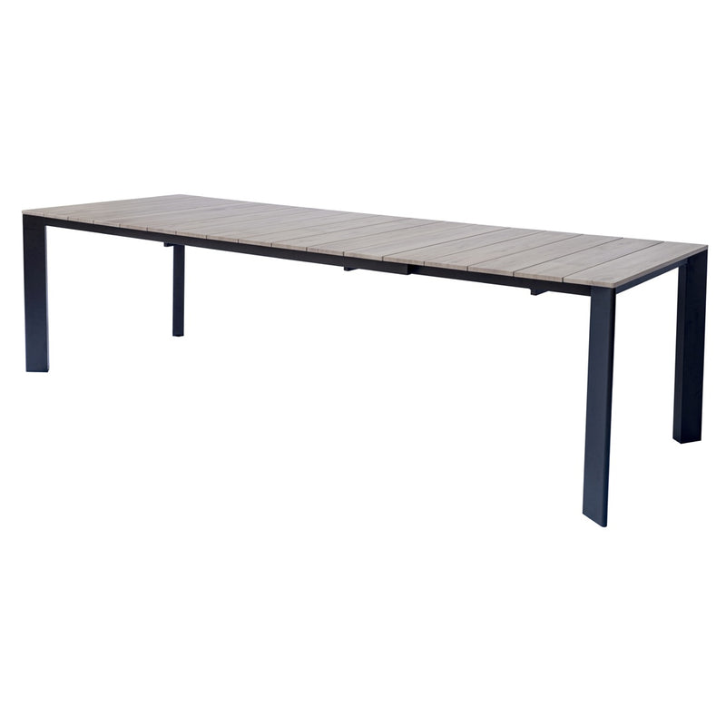 Moia Greenwood Arenzano Extendable Anthracite Wood Effect 211/276 cm