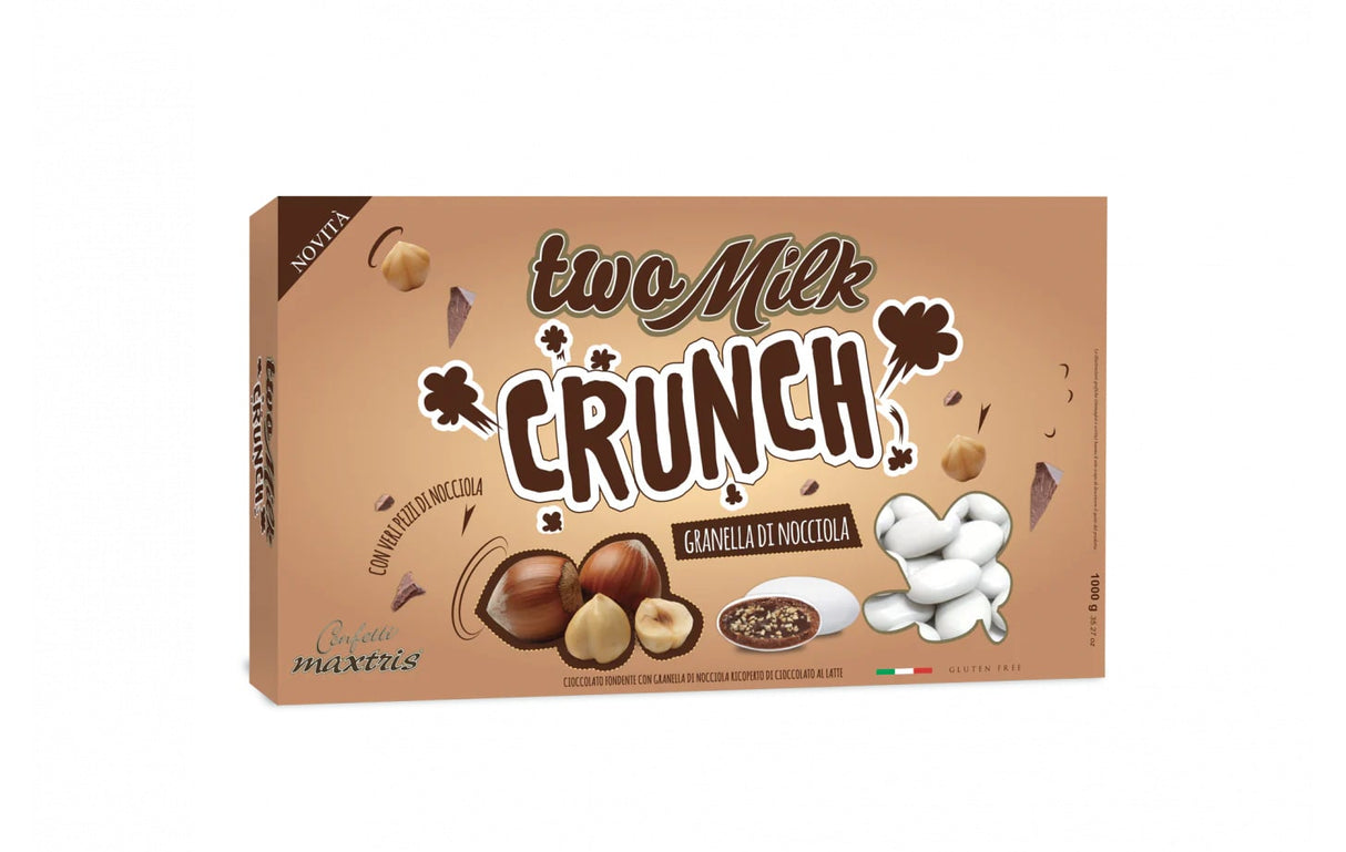 Maxtris Confetti Two Milk Crunch Hazelnut Grains 1 Kg