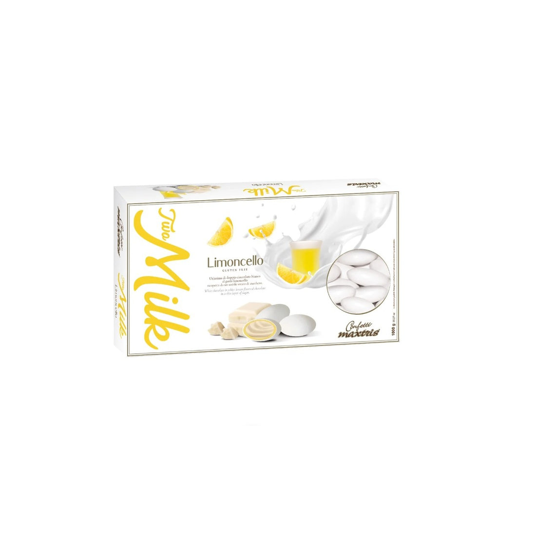 Maxtris Sugared Almonds Two Milk Limoncello 1 kg