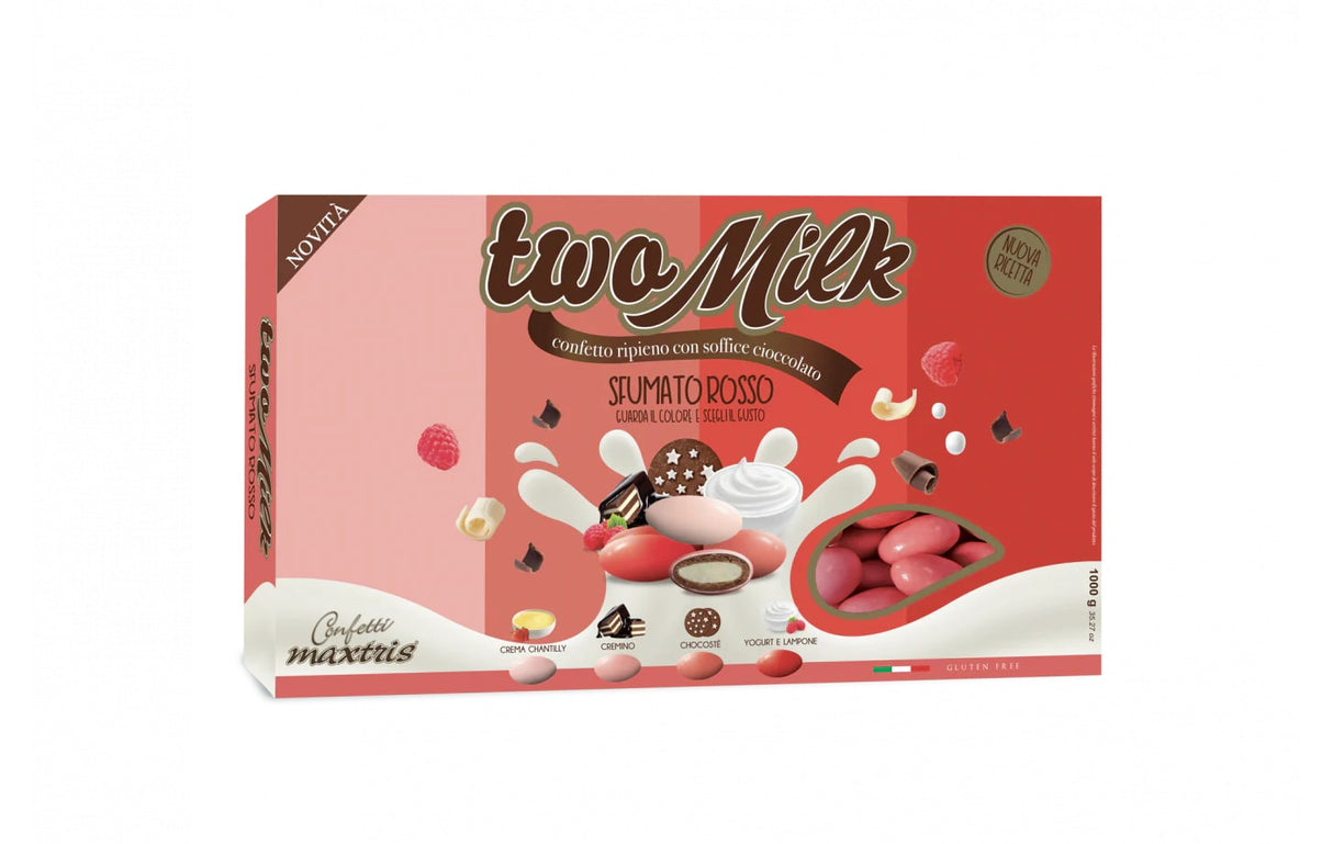 Maxtris Confetti Two Milk Red Shade 1 Kg