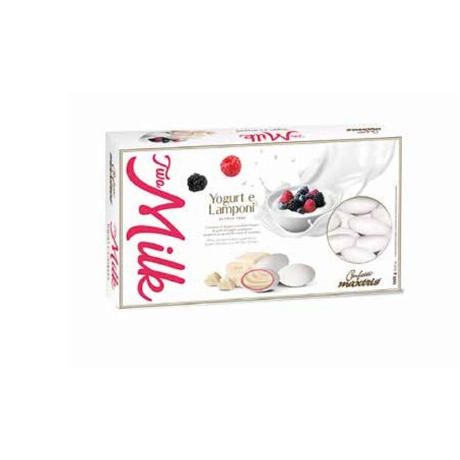 Maxtris Confetti Two Milk Yogurt and Raspberries 1 Kg