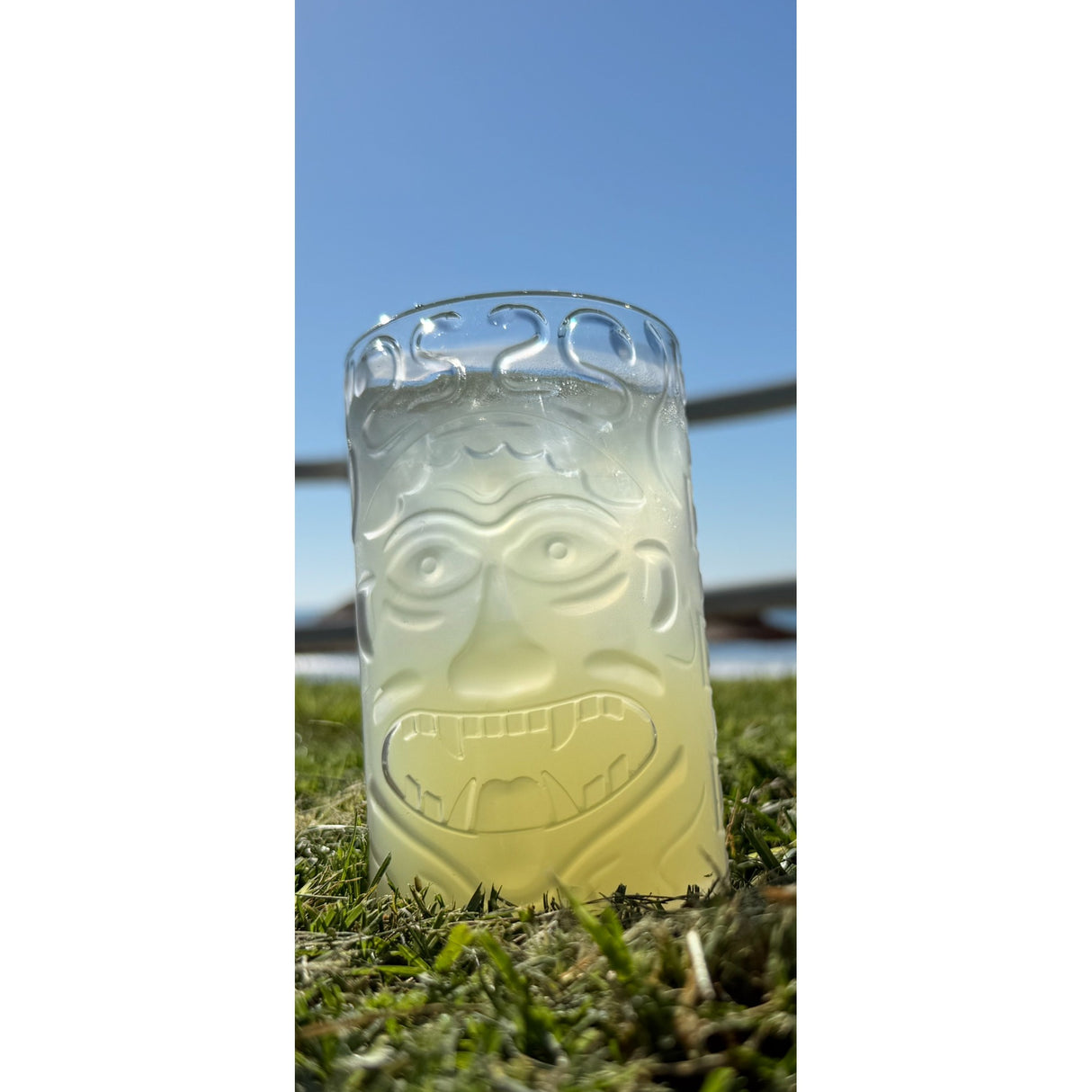 Brevetti WAF Bicchiere Tiki George 44 Cl Plastica San Trasparente 1 Pz