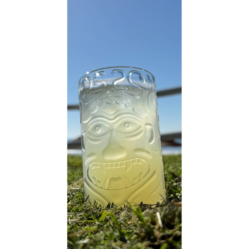 Brevetti WAF Tiki Glass George 44 Cl SAN Plastic Transparent 1 Pc