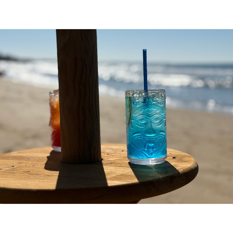 Brevetti WAF Tiki Glass George 44 Cl SAN Plastic Transparent 1 Pc