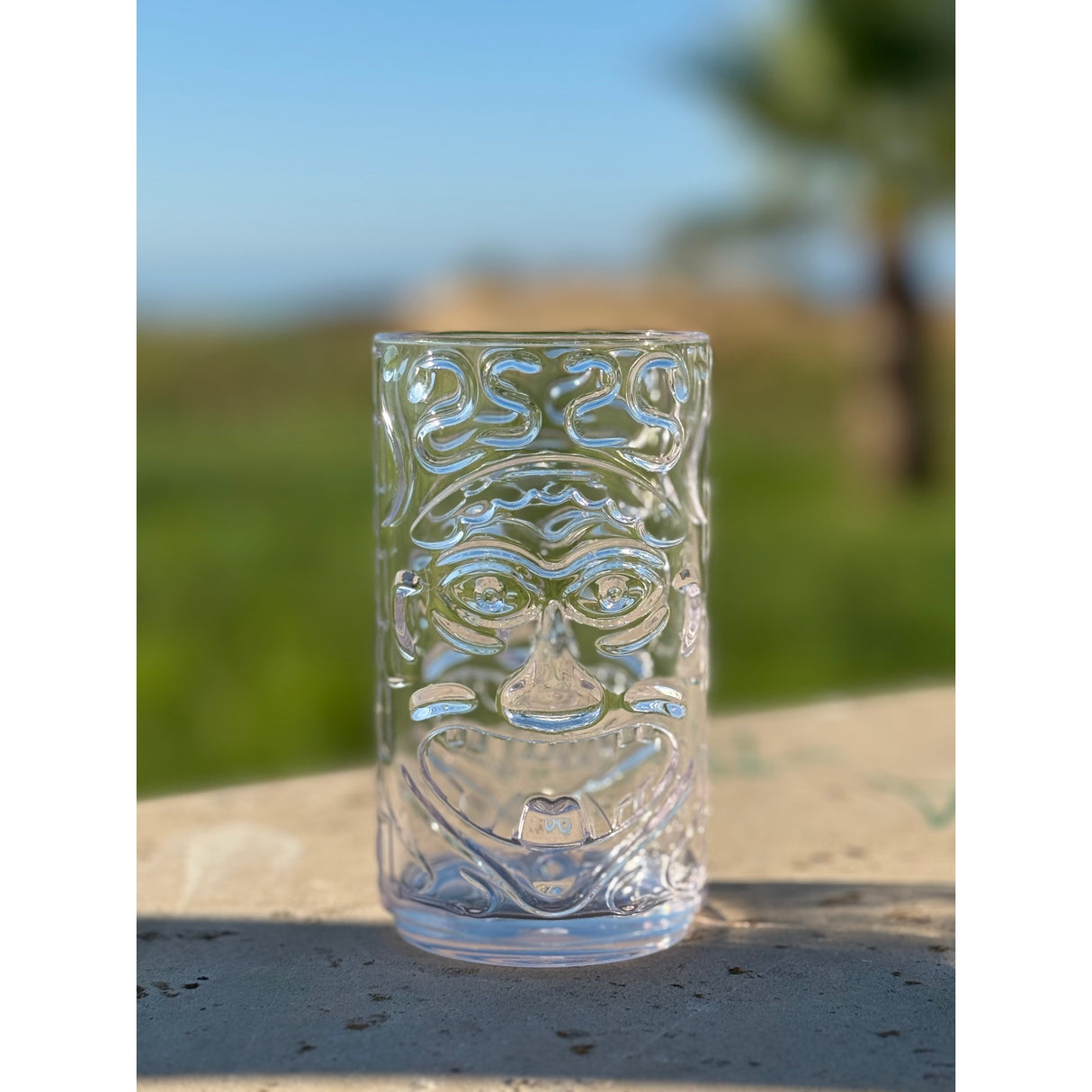 Brevetti WAF Bicchiere Tiki George 44 Cl Plastica San Trasparente 1 Pz