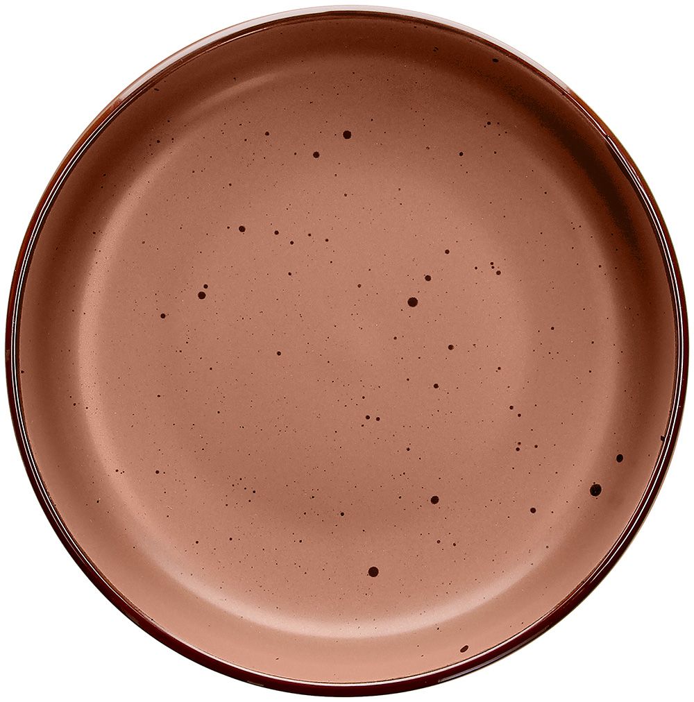 Tognana Urban Bruges Deep Plate in Stoneware Russet Ø18.5xH5.5 cm – Elegant Stoneware Plate for the Table