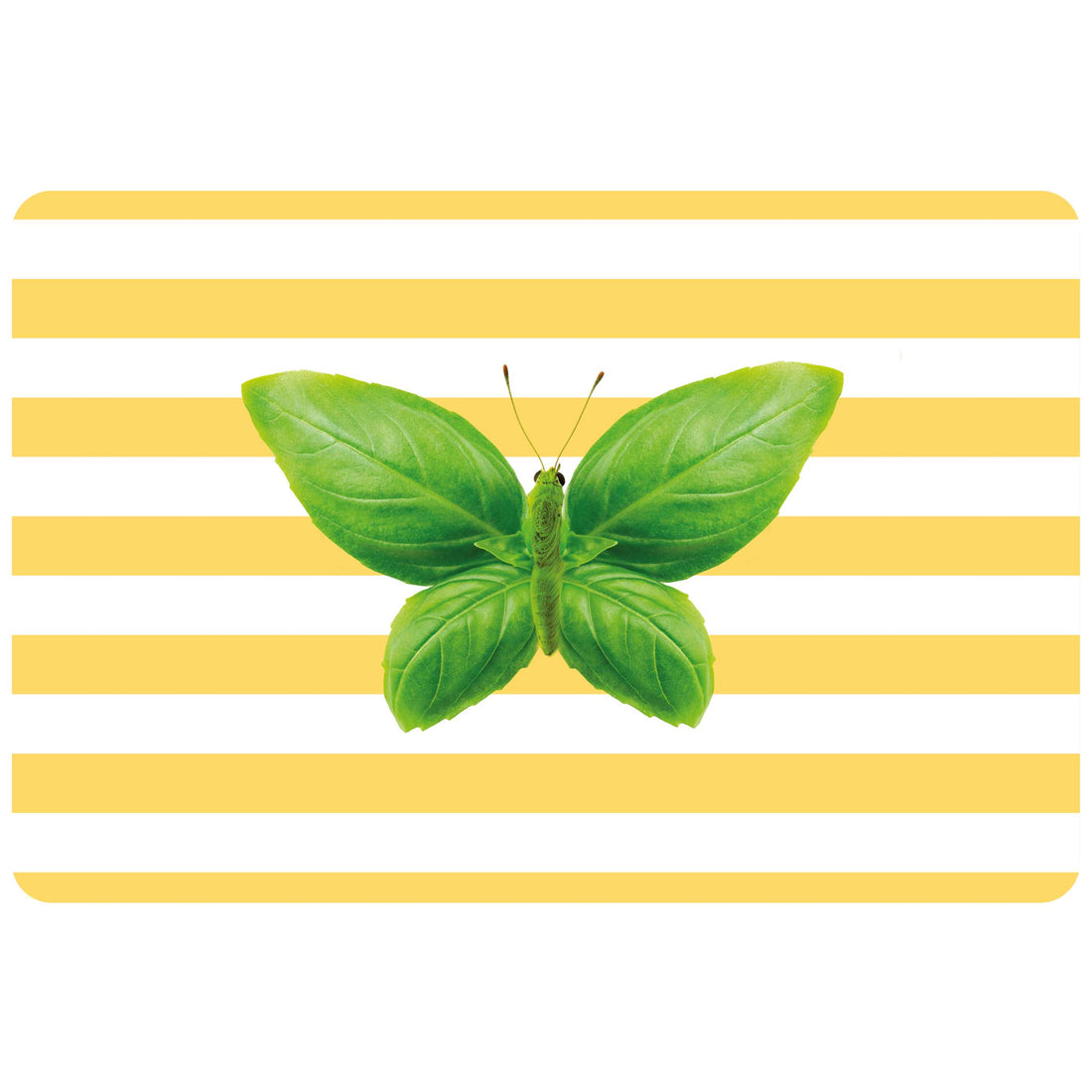 WD LifeStyle Reversible Placemat 43 x 30 Cm PVC Butterfly Design