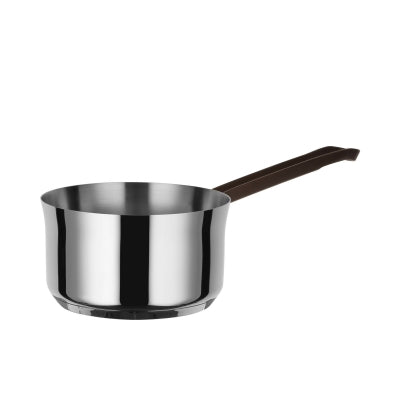 Alessi Edo Saucepan with Long Handle Diameter 16 cm